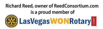 Las Vegas WON Rotary Club member Richard Reed Key Man Insured